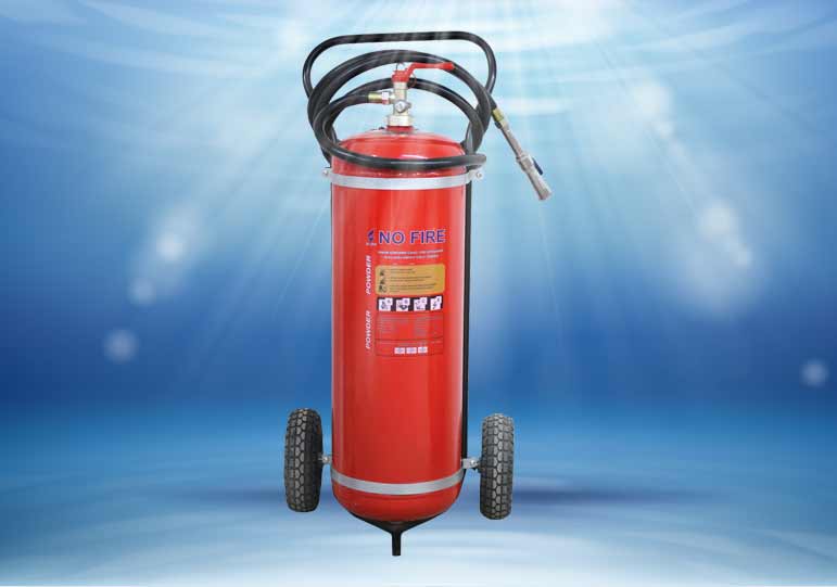 Dry Powder Mobil Fire Extinguisher